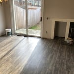 From old dirty carpet to new bright flooring in 3 days.
