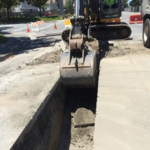 Water Main Extension with Asphalt Restoration