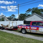 Vinyl fence
