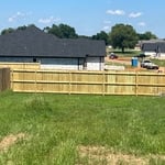 350’ all treated pine privacy