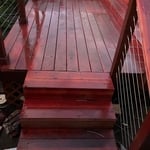 Redwood deck