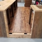Stripped it down and got the other entrance open.