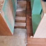They wanted to save the wood flooring.