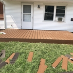Composite deck in New Carlisle