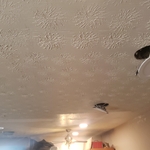 Texture ceiling before
