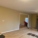 Customer wanted to remove this wall and create a custom opening with Granite top.