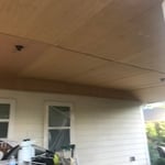 Porch ceiling painting