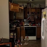 Before kitchen area