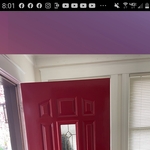 Front door paint.