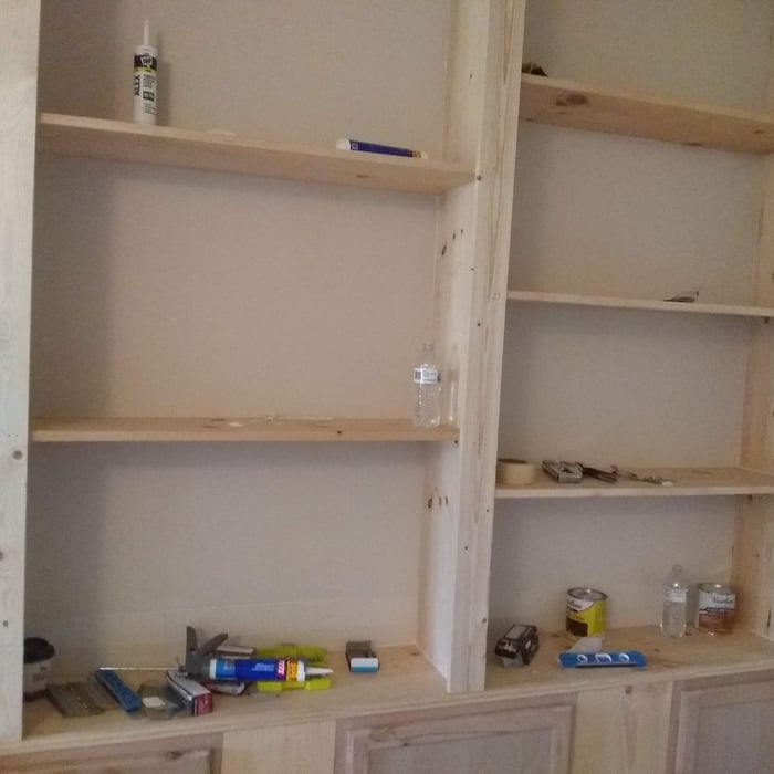 Built-in Entertainment Center