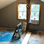 After carpet removal