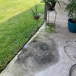 Back patio Before.