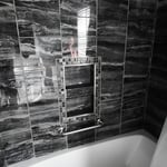 Tile shower and bathroom remodel
