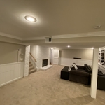 Accent “brick” wall