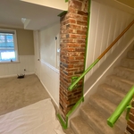 Accent “brick” wall