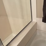 Finished caulking