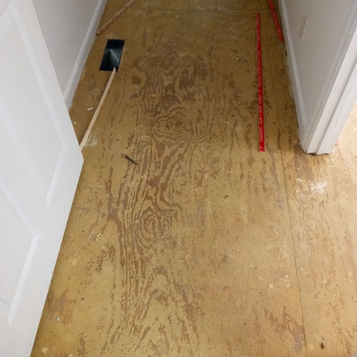 Commercial carpet install..