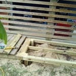 Add small deck/mrs Sheri job