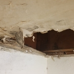 water leak in attic