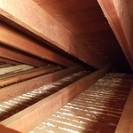 Attic finished all insulation, Mold, water and rat feces cleaned up and sanitize and deodorized.