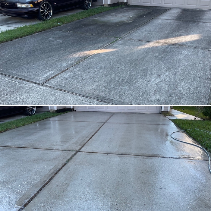 Pressure Washing Project