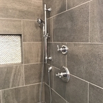 Tile installation master shower in NE