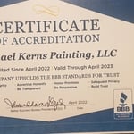 Better business Bureau certification