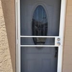 after front door