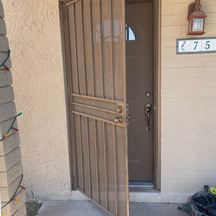 before front door 1