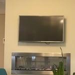 #2 fresh paint, hidden plugin’s, wall mount tv