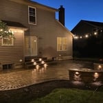 Exterior lighting lets you enjoy your investment a couple more hours!