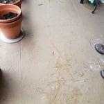 Preview of the material that had to be removed from the customers porch.