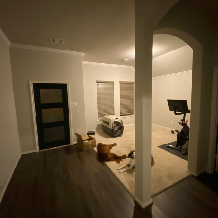 Existing area to be renovated
