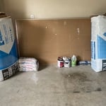 Garage sheetrock install