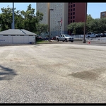 Parking lot graded with 200 tons of DGA