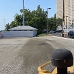 Parking lot graded with 200 tons of DGA