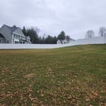 Privacy Vinyl and Chain Link Fence