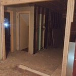 Load bearing wall Demoed and installed a header