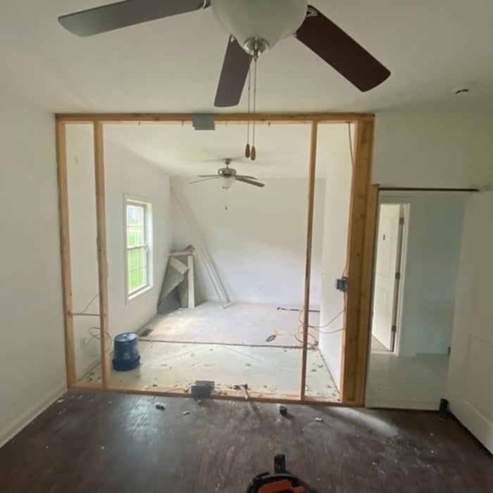 Closet addition
