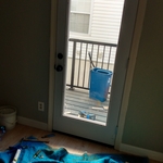Installed door!