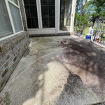 The old coating