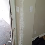 Wall redone