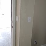 Wall redone