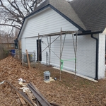 North side of home