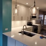 KITCHEN REMODEL (WHITE SHAKER )