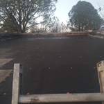 New roof on an old Adobe house.