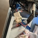 The culprit! A corroded and broken wire.