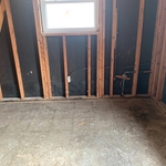 Drywall installation, paint and floor installation