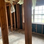 Drywall installation, paint and floor installation