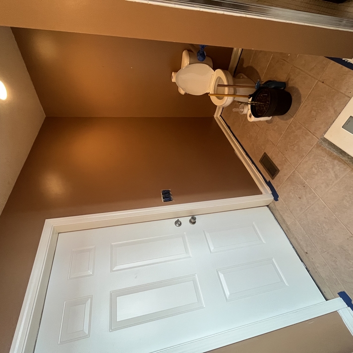 Bedroom and bathroom painting